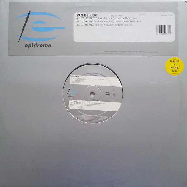 Van Bellen - Let Me Take You (On A Journey) | Epidrome (EPD 665235 6) - main Van Bellen - Let Me Take You (On A Journey) | Epidrome (EPD 665235 6) - main