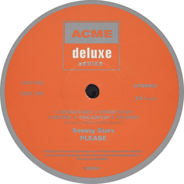 Please - Seeing Stars | Acme (ADLP1028) - 3 Please - Seeing Stars | Acme (ADLP1028) - 3