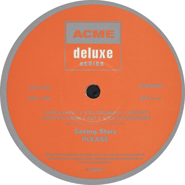 Please - Seeing Stars | Acme (ADLP1028) - 4 Please - Seeing Stars | Acme (ADLP1028) - 4
