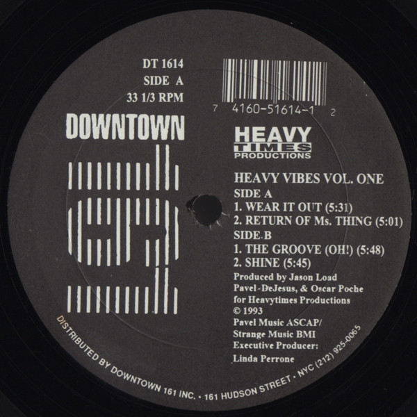 Heavytimes Productions - Heavy Vibes Vol. One | Downtown 161 (DT 1614)