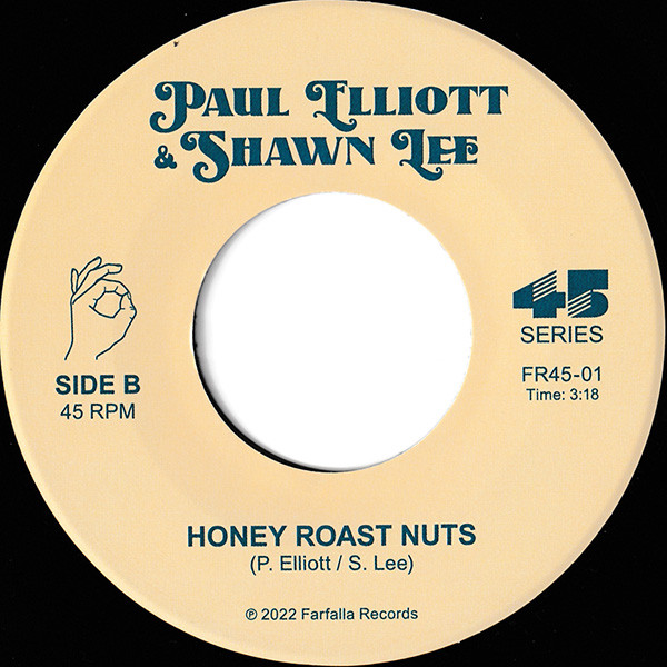 Paul Elliott & Shawn Lee - Bass Sick Bitch / Honey Roast Nuts | Farfalla Records (FR45-01) - 3