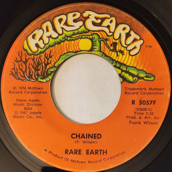 Rare Earth - Chained / Fresh From The Can | Rare Earth (R 5057F)