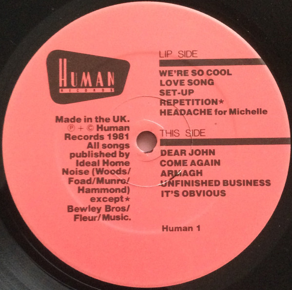 Au Pairs - Playing With A Different Sex | Human Records (HUMAN 1) - 4 Au Pairs - Playing With A Different Sex | Human Records (HUMAN 1) - 4