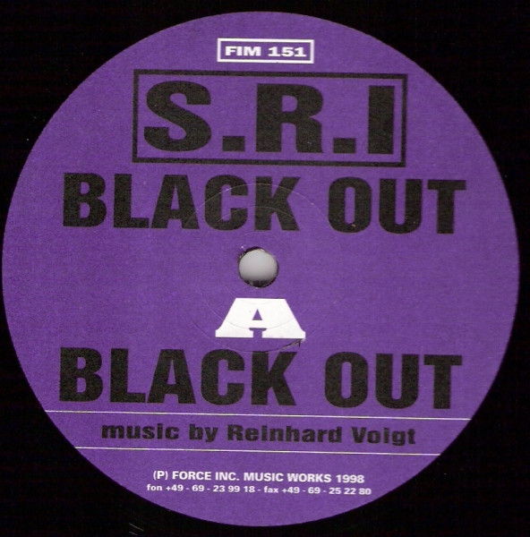 S.R.I. - Black Out | Force Inc. Music Works (FIM 151)