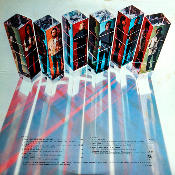 Sérgio Mendes & Brasil '66 - Crystal Illusions | A&M Records (AML 36) - 2 Sérgio Mendes & Brasil '66 - Crystal Illusions | A&M Records (AML 36) - 2