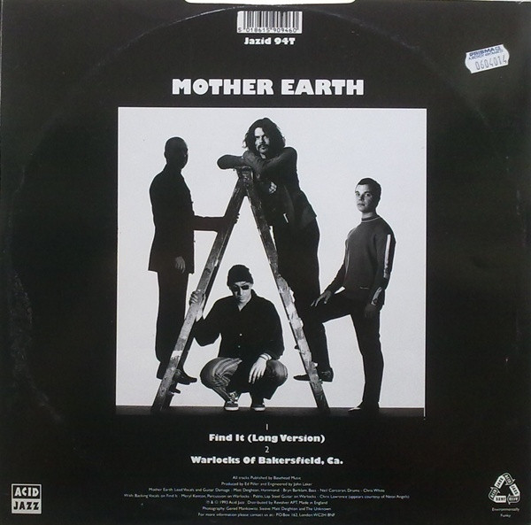 Mother Earth - Find It | Acid Jazz (JAZID 94T) - 2