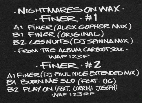 Nightmares On Wax - Finer | Warp Records (WAP123P) - 2