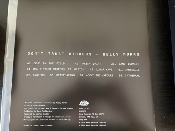 Kelly Moran - Don't Trust Mirrors | Warp Records (WARPLP392) - 4