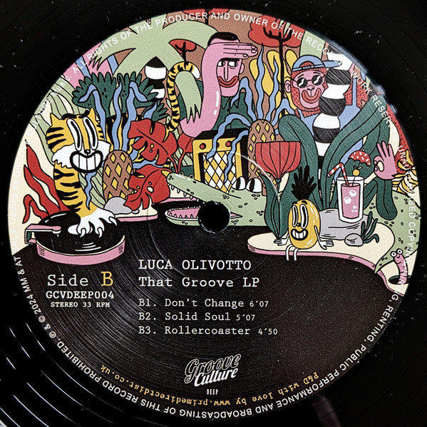 Luca Olivotto - That Groove LP | Groove Culture Deep (GCVDEEP004) - 3 Luca Olivotto - That Groove LP | Groove Culture Deep (GCVDEEP004) - 3