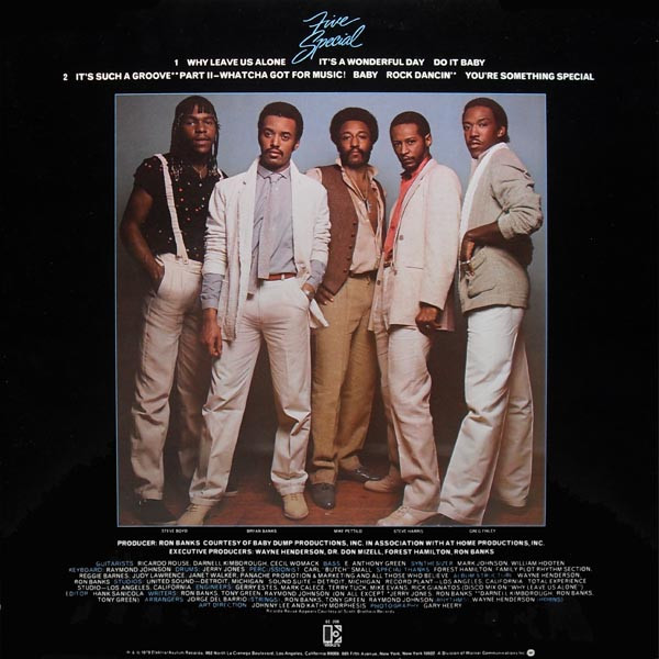 Five Special - Five Special | Elektra (6E-206) - 2