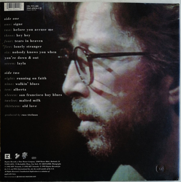 Eric Clapton - Unplugged | Duck Records (9362-45024-1) - 4 Eric Clapton - Unplugged | Duck Records (9362-45024-1) - 4