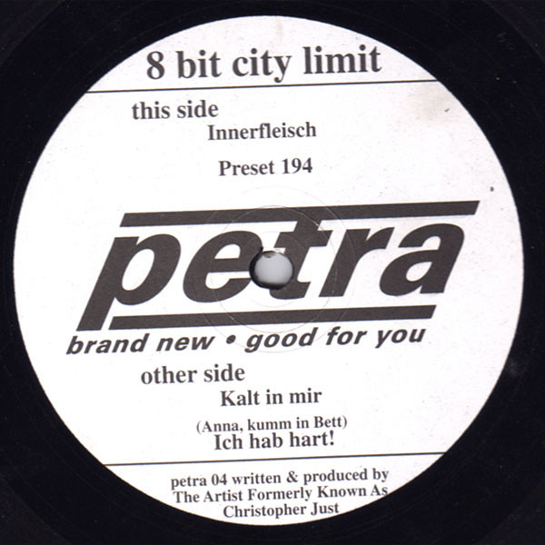 Christopher Just - 8 Bit City Limit | Petra (PETRA 04)