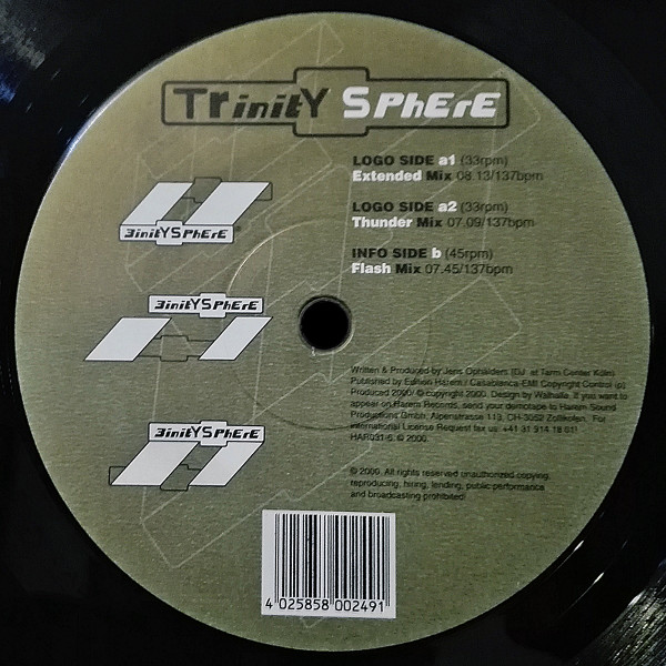 Trinity - Sphere | Harem Records (HAR 031-6)