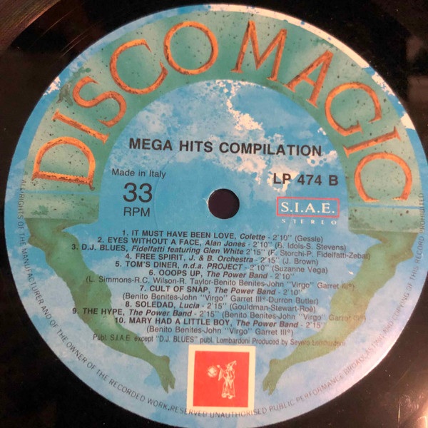 Various - Mega Hits Compilation | Discomagic Records (LP 474) - 2 Various - Mega Hits Compilation | Discomagic Records (LP 474) - 2