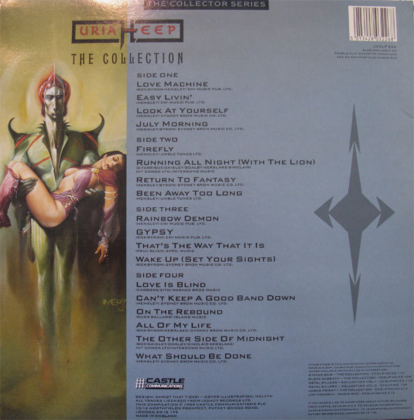 Uriah Heep - The Collection | Castle Communications (CCSLP 226) - 2