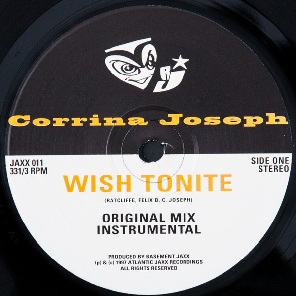 Corrina Joseph - Wish Tonite / Lonely | Atlantic Jaxx (JAXX011) - 3