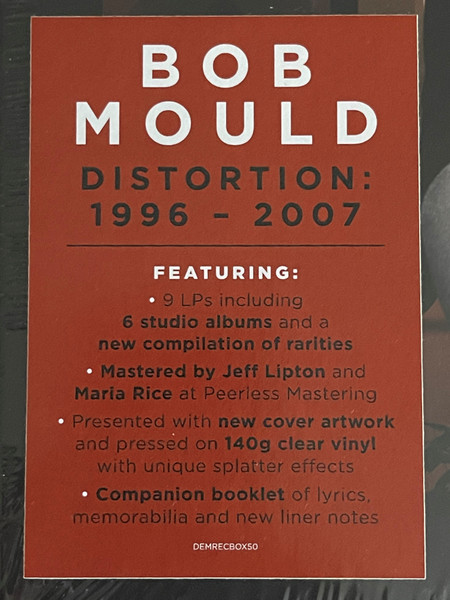 Bob Mould - Distortion: 1996 - 2007 | Demon Records (DEMRECBOX50) - 2