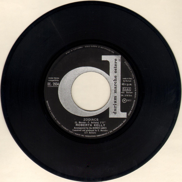 Roberta Kelly - Zodiacs | Durium (DE 2934) - 4