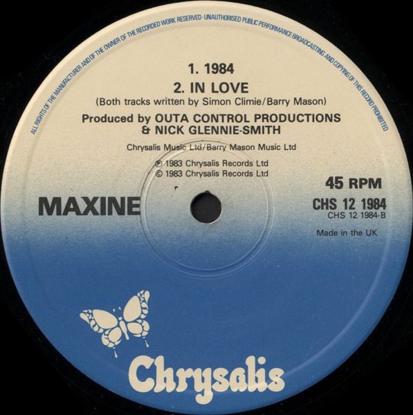 Maxine - 1984 | Chrysalis (CHS 12 1984) - 5