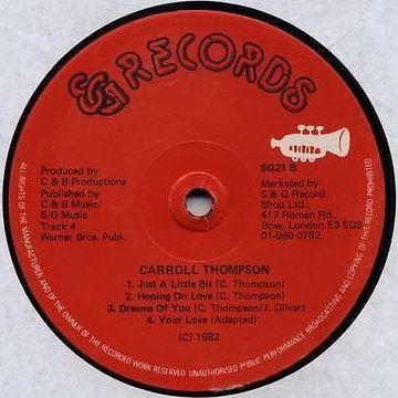 Carroll Thompson - Carroll Thompson | S & G Records (SG 21) - 4 Carroll Thompson - Carroll Thompson | S & G Records (SG 21) - 4
