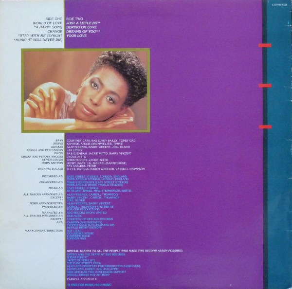 Carroll Thompson - Carroll Thompson | S & G Records (SG 21) - 2 Carroll Thompson - Carroll Thompson | S & G Records (SG 21) - 2