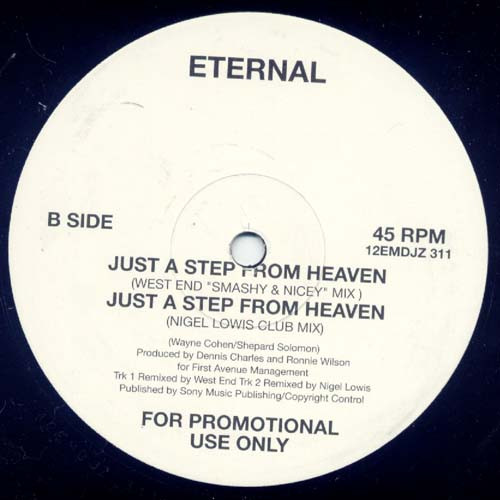 Eternal - Just A Step From Heaven | EMI (12EMDJZ 311) - 2