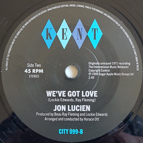 Jon Lucien - Search For The Inner Self | Kent Select (CITY 099) - 2