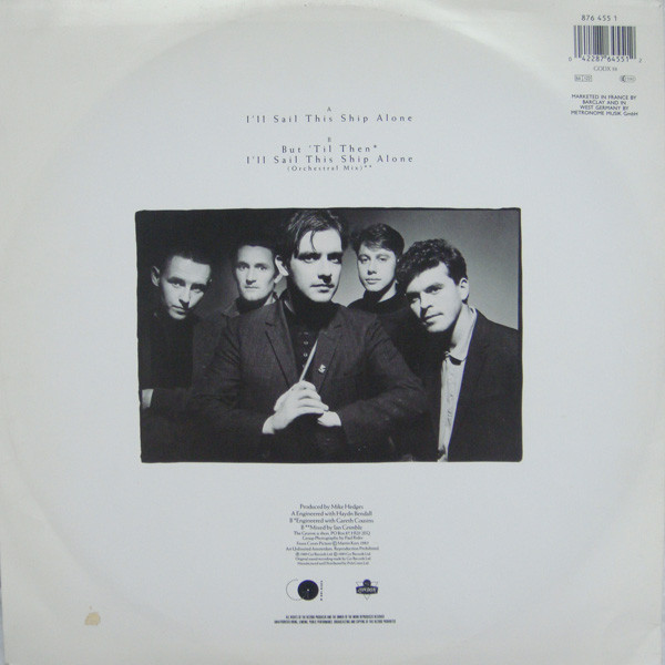 The Beautiful South - I'll Sail This Ship Alone | Go! Discs (876 455-1)