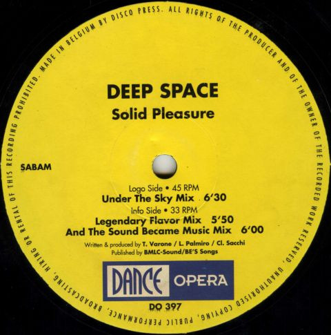 Deep Space - Solid Pleasure | Dance Opera (DO 397) - 2 Deep Space - Solid Pleasure | Dance Opera (DO 397) - 2