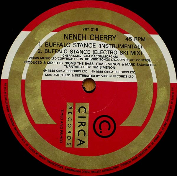 Neneh Cherry - Buffalo Stance | Circa (YRT 21) - 3