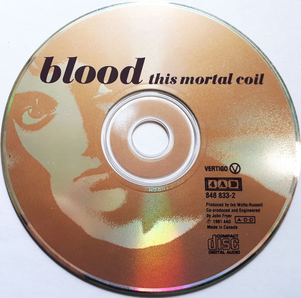 This Mortal Coil - Blood | Vertigo (848 833-2) - 3