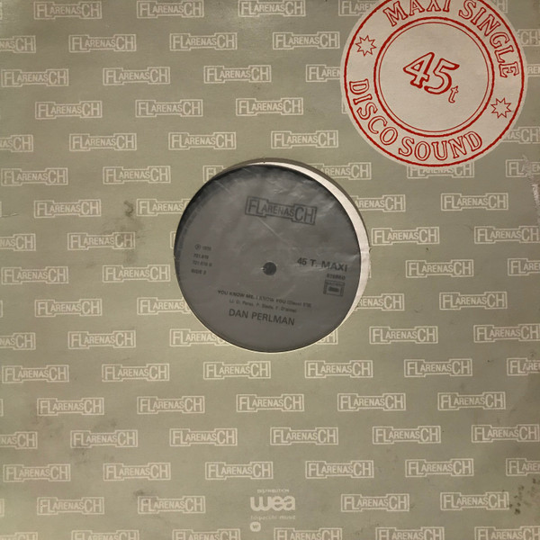 Dan Perlman - You Know Me, I Know You | Flarenasch (721.619) - main