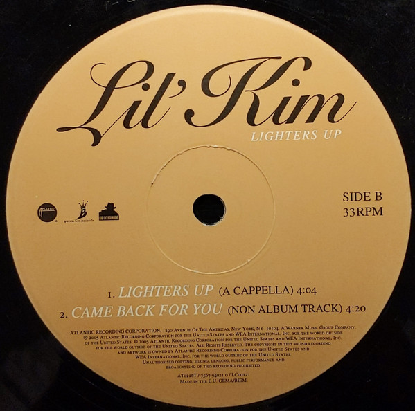 Lil' Kim - Lighters Up | Atlantic (7567 94021) - 4