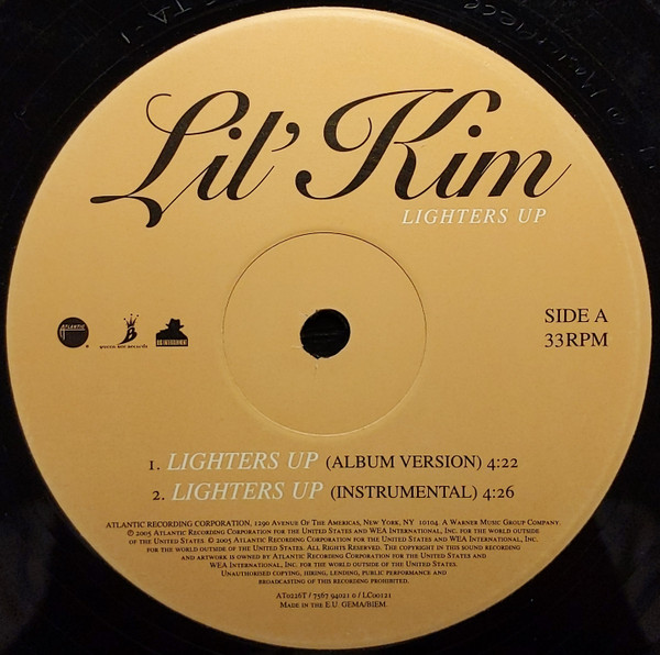Lil' Kim - Lighters Up | Atlantic (7567 94021) - 3