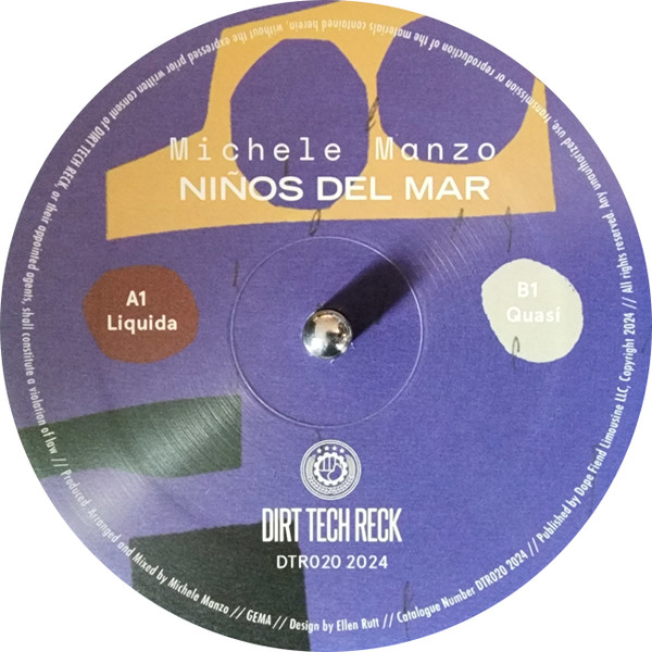 Michele Manzo - Niños Del Mar | Dirt Tech Reck (DTR020) - main