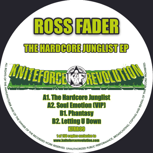 Ross Fader - The Hardcore Junglist EP | Kniteforce Revolution Records (KFRR09) - 3