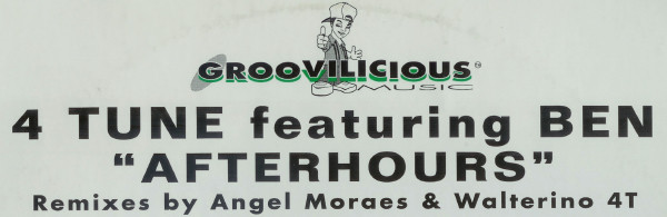 4Tune Featuring Ben - Afterhours | Groovilicious (GM 045) - 3