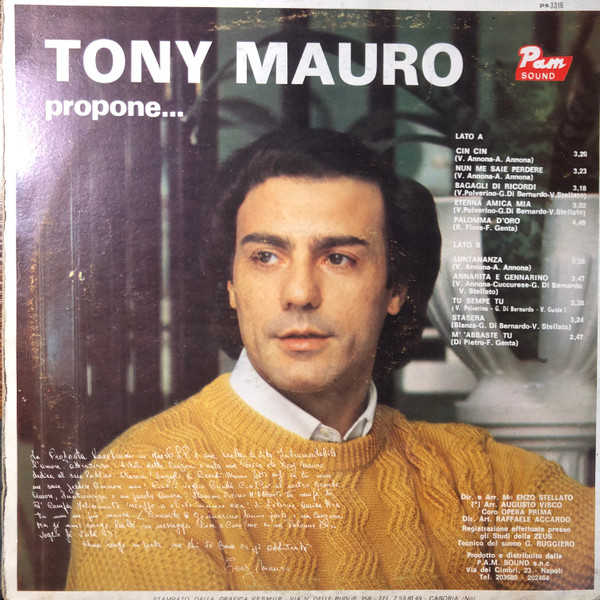 Tony Mauro - Propone... | Pam Sound (PS 3316) - 2
