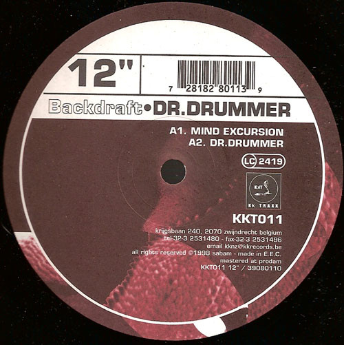 Backdraft - Dr. Drummer | KK Traxx (KKT 011)