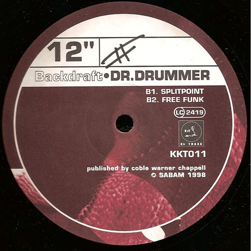 Backdraft - Dr. Drummer | KK Traxx (KKT 011) - 2
