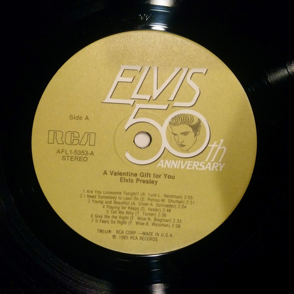 Elvis Presley - A Valentine Gift For You | RCA (AFL1-5353) - 3