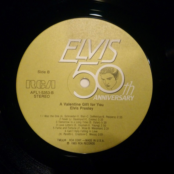 Elvis Presley - A Valentine Gift For You | RCA (AFL1-5353) - 4