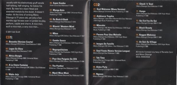Manu Dibango - Afro-Soul Machine | Metro Select (METRSL026) - 3