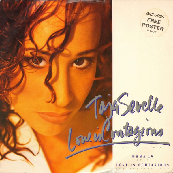 Taja Sevelle - Love Is Contagious | Reprise Records (W 8257 T)