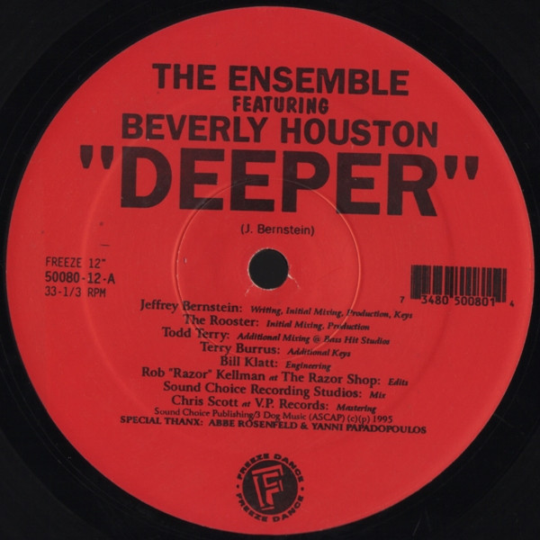 The Ensemble  &  Beverly Houston - Deeper | Freeze Dance (50080-12)