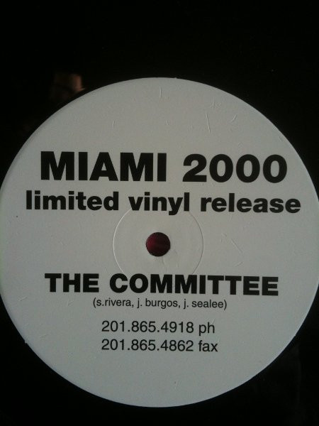 The Committee - Scream And Shout (Miami 2000) | Not On Label (BCR-007)