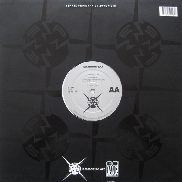 Maximum Peak - The Force | ESP Records (ESP 9119-1) - 2