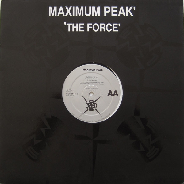 Maximum Peak - The Force | ESP Records (ESP 9119-1) - main