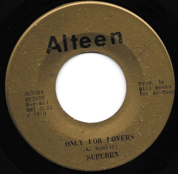 Supurbs - Only For Lovers | Alteen (AL 3004) - main