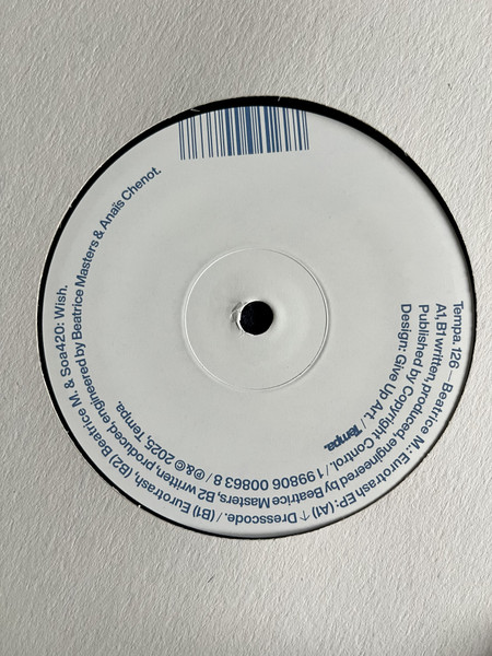 Beatrice M. - Eurotrash EP | Tempa (Tempa.126) - 2